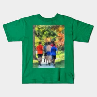 Jogging - Track Practice Kids T-Shirt